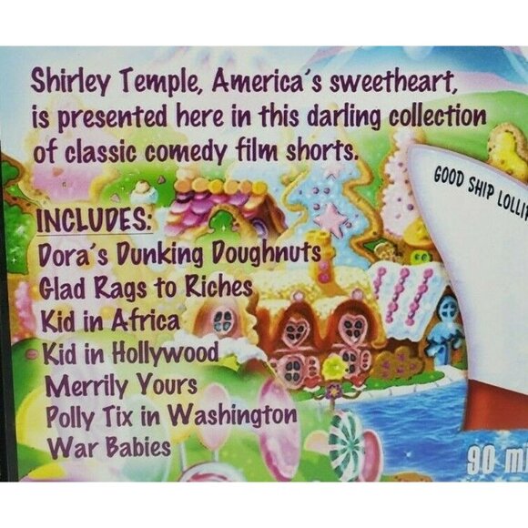 Shirley Temple Festival Volume 1 DVD – Clean, No Scratches, Classic Family Films - Picture 3 of 6
